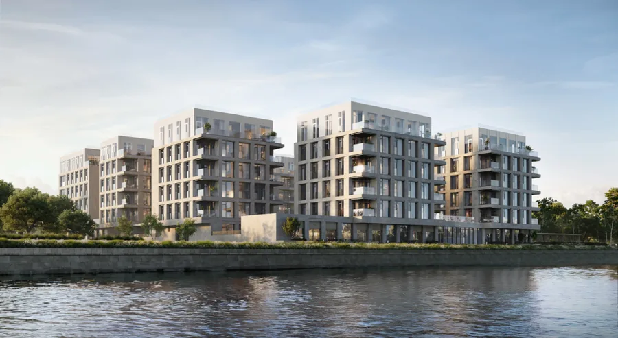 FORIVER Residence — визуализация корпусов со стороны набережной