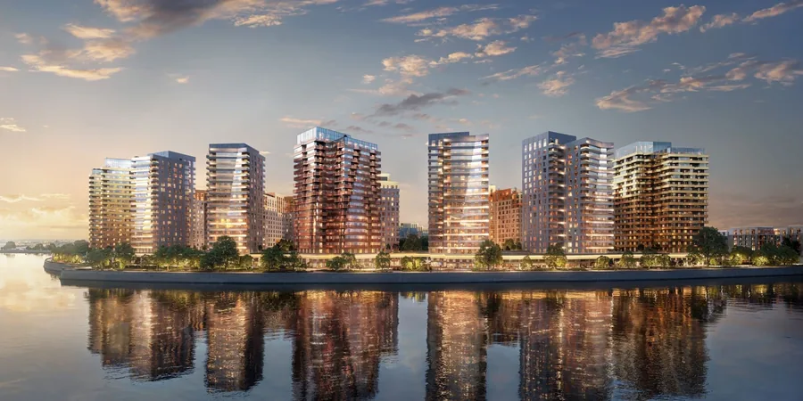 Квартал FORIVER на берегу Москвы-реки